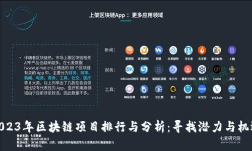2023年区块链项目排行与分析:寻找潜力与机遇