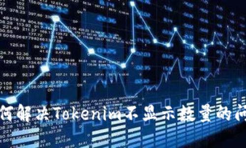 如何解决Tokenim不显示数量的问题