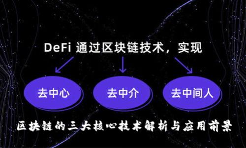 区块链的三大核心技术解析与应用前景
