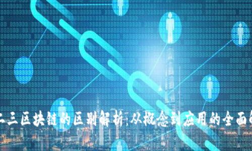 一二三区块链的区别解析:从概念到应用的全面解读