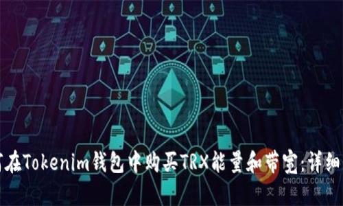 如何在Tokenim钱包中购买TRX能量和带宽：详细指南